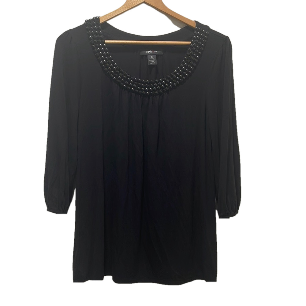 Style & Co womens top size M GUC